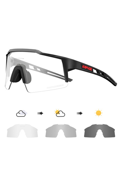 KAPVOE Photochromic-1lens K9023-PH-1L-08 Photochromic Cycling Sunglasses for ...