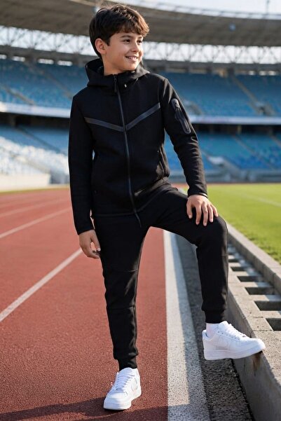 Pina Kids طقم بدلة رياضية للأولاد من Tech Fleece ذو وجهين للموسم الجديد ESF7020