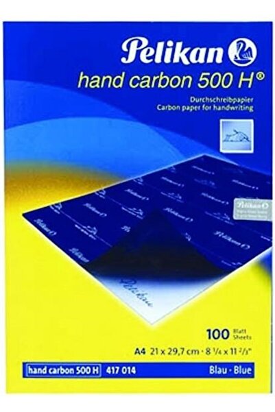 Pensan Pelikan Carbon Paper 500 H Hand Blue 100-Pack
