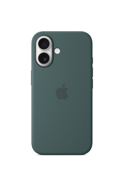 Apple Husă de silicon cu MagSafe pentru iPhone 16, verde lac