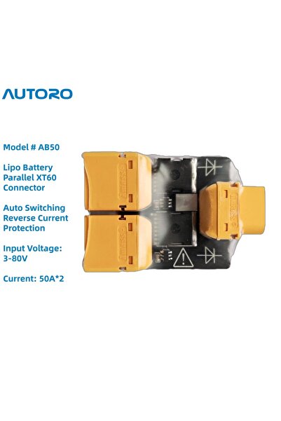 Choice AB50 Dual Battery Parallel Board with Auto-Switching & Reverse Current...