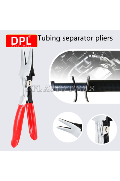 Choice RED Automobile Tubing Oil Pipe Separation Clamp Tightening Pliers Fuel...