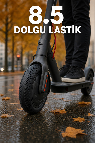 bisiklet dünyam SoftDrive 8.5 İnç Scooter Dolgu Lastik - Xiaomi M365, Pro 2, ...