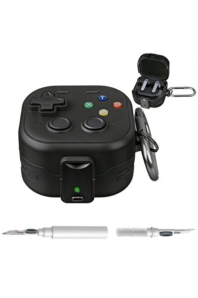 Choice3 for Galaxy Buds 4Pro Black with Pen for Buds 4 Pro /Buds 4 Silicone C...
