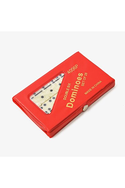 Choice3 Red 1 Pc Box Dominoes Nine Dominoes Pvc Packaging Push Cards Indoor A...