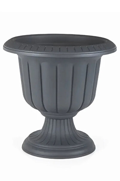 SERİNOVA Serinova Antrasit Nergis Saksı - 9.8 Lt