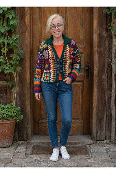 El örgüsü Ydr Design Cardigan