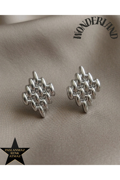 stainless steell 316L Steel Silver Drops Women's Earrings