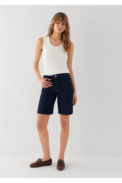 Mavi Melinda 90Lar Rinse Jean Shorts 1410144-A3912