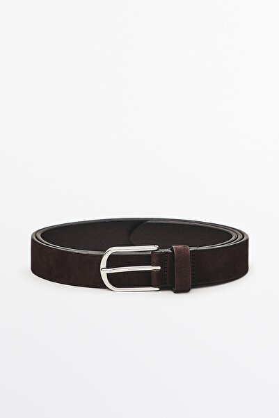 Massimo Dutti Nubuk deri kemer