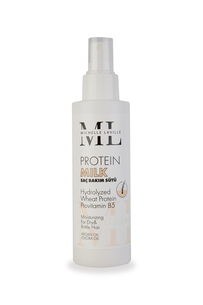 Michelle Laville Protein Saç Bakım Sütü 150ml | Güçlendirici, Onarıcı Ve Besl...
