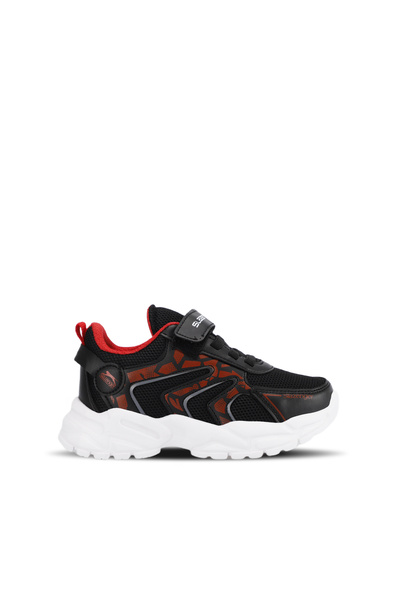 Slazenger Kanner Sneaker Boy Shoes Black Red