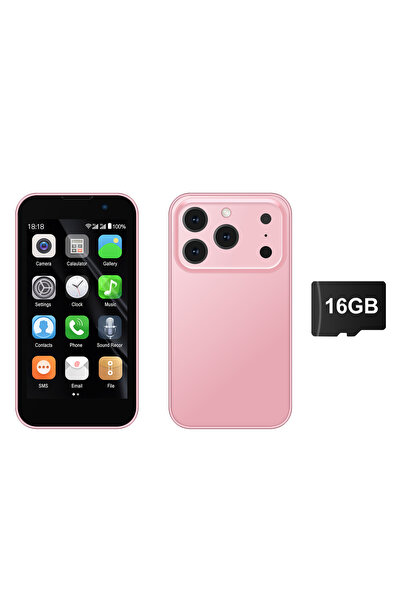Choice1 2 G 16g pink N 16GB TF card SERVO 17SE MINI 3G Tiny Smartphone Androi...