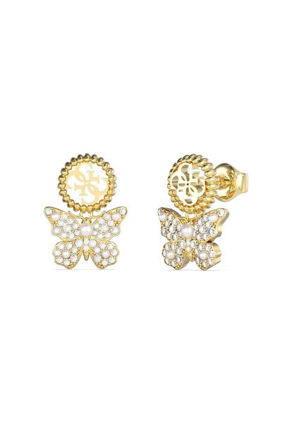 Guess JGUJUBE06132JWYGTU أقراط نسائية من اللؤلؤ