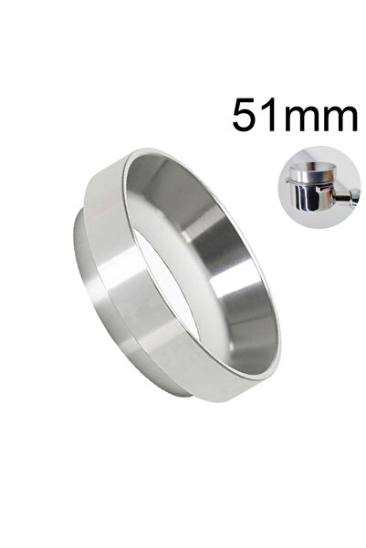 choice2 Silver 51mm Aluminum Intelligent Dosing Ring For Bowl Coffee Powder E...