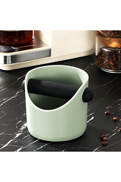 choice2 Light Green Shock-Absorbent Coffee Knock Box Anti-slip Espresso Dump ...