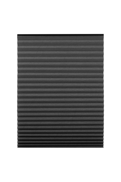 Choice10 90x180CM Grey Full blackout Pleated Window Blinds Temporary Window S...