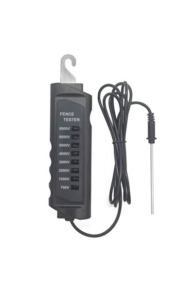 Choice جهاز اختبار السياج الكهربائي الأسود FT-891 بجهد 700-8000 فولت، كاشف جه...