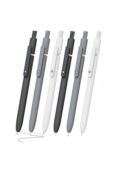 choice2 black 6 Pens 21-Piece Gel Pen Set, Includes 6 Gel Pens + 20 Refills, ...