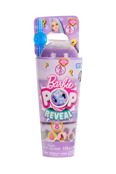 Barbie Pop Reveal Bubble Tea Serisi HTJ18 - Taro Milk Htj19