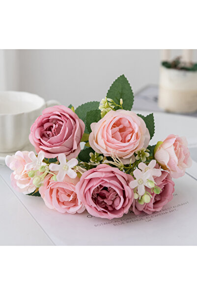 Choice6 1pc (Dark Pink) Artificial Flower Home Room Decoration Accessories We...