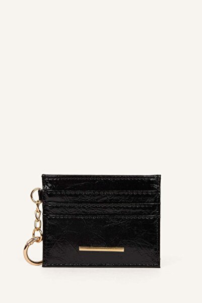 DeFacto Women's Faux Leather Card Holder H6805Axns