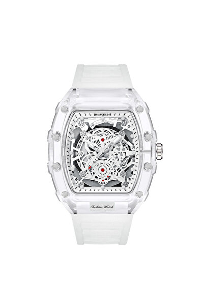 Choice1 WHITE Fashionable Casual Men's Watch Luminous Calendar Function Silic...