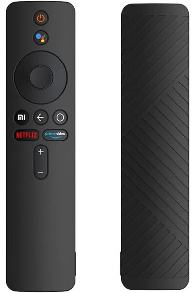Choice Black Silicone Remote Control Protective Case Dust Cover With Lanyard ...