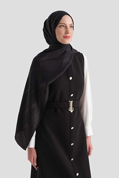 Armine Lyocell Naia Zigzag Pattern Shawl 1- 01