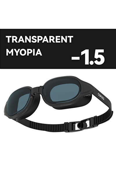 Choice black -1.5 COPOZZ Professional Swimming Goggles Men Women Anti Fog UV ...