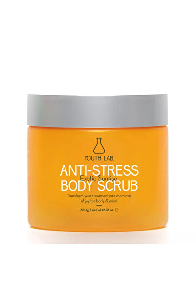 YOUTH LAB Scrub corporal anti-stres galben