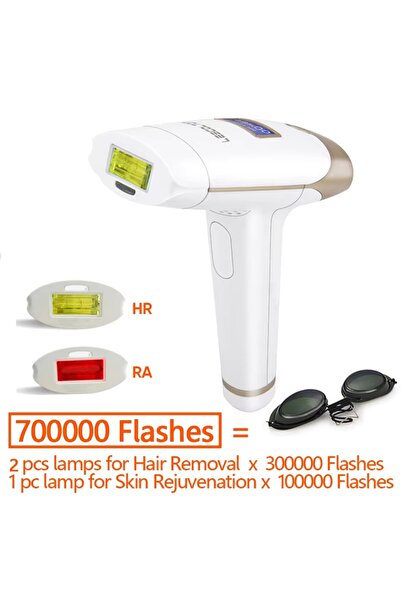 Choice جهاز ليزر ليزكولتون لإزالة الشعر وتجديد البشرة 2 في 1 مع 700 ألف ومضة ...