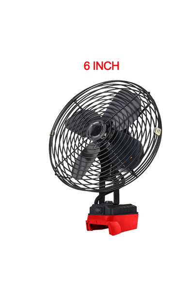 Choice5 6IN For Milwaukee 6/8In Camping Fan Outdoor Fishing Wireless Desktop ...