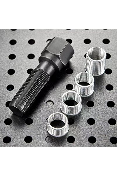 Choice 5pcs Car Tools 1 Set M14 x 1.25 Spark Plug Rethreader Kit Spark Plug C...