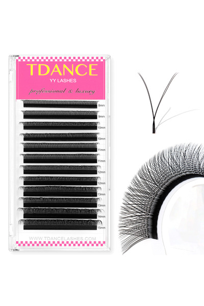 Choice72 MIX8-15mm 0.07mm D YY TDANCE 3D 4D 5D 6D Premade Fans Eyelash Extens...