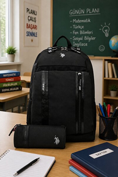 U.S. Polo Assn. U.S. Polo. Assn. Unisex School Bag Set Plset2435556