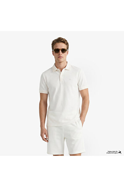 Lacoste Erkek Regular Fit Krem Polo