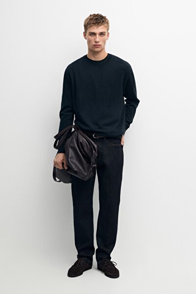 Massimo Dutti %100 kaşmir fitilli triko kazak