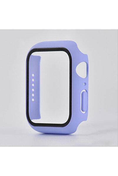 Choice 40mm Light Purple Case with Tempered Glass Screen Protector for Watch ...