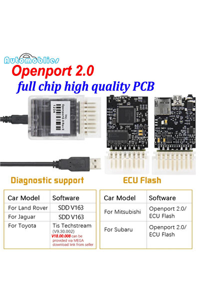 Choice open port 2.0 Openport 2.0 ECU FLASH Chip Tuning Tool for Mercedes J25...
