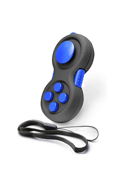 choice2 Blue Fidget Pad Retro Classic Fidget Controller Handheld Fidget Game ...