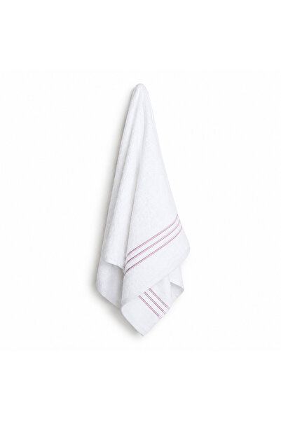Home Harmony 3 Stripe Embroidered Head Towel