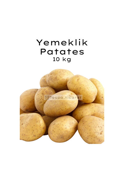 Yemeklik Patates 10 Kg | Taze Yerli Üretim Doğal Sarı Patates - Tespa Ticaret