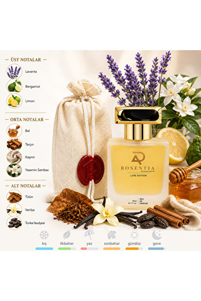 Rosentia LUXE EDITION LX36 (XERJOFF NAXOS) MUADİLİ UNISEX PARFÜM 50ml EDP