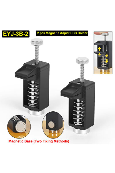 Choice EYJ-3B-2 NEWACALOX Magnetic Helping Hand Soldering Third Hand Tool wit...