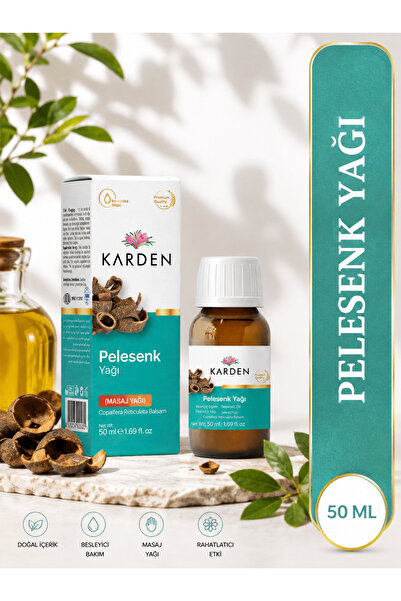 Karden Rosewood Oil 50 ml - 100% Pure and Natural Skin, Hair and Massage Oil