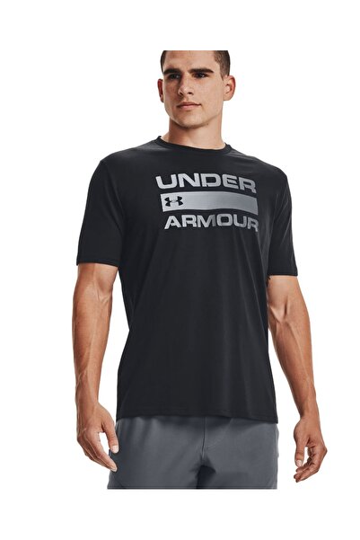 Under Armour ΕΙΔΙΚΗ ΕΚΔΟΣΗ ΟΜΑΔΑΣ ΜΕ ΕΙΚΟΝΟΓΡΑΦΗΣΗ ΛΕΞΕΩΝ SS 1329582-001 Μαύρο
