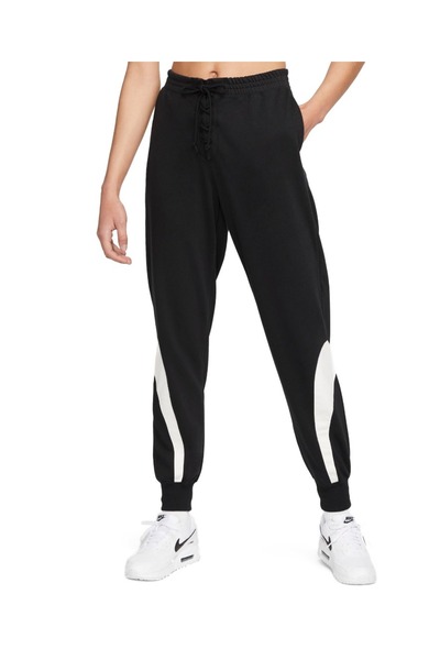 Nike W NSW CRC50 HR FLC PANT DQ6226-010 Μαύρο