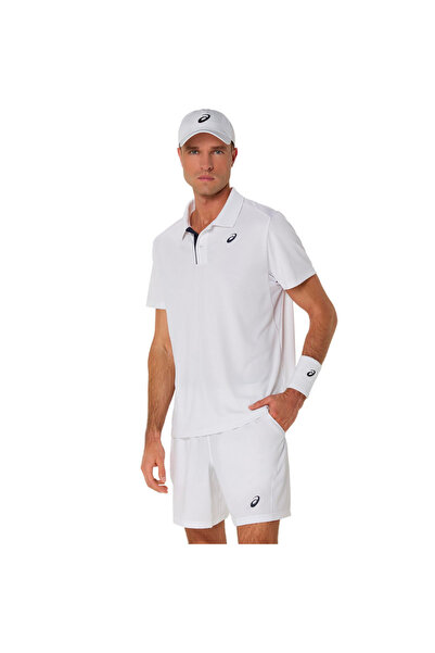 Asics COURT POLO 2041A340-100 Λευκό S