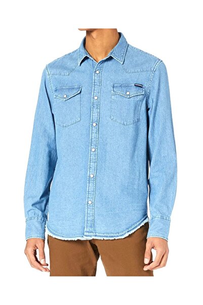 SUPERDRY ΜΠΛΟΥΖΑΚΙ ΑΝΑΓΕΝΝΗΣΗ M4010344A-FEN Πετρόλ